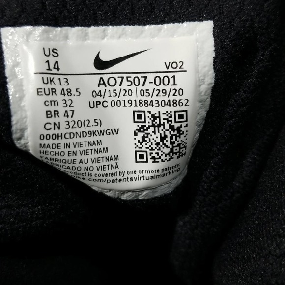 Nike Special Field Boot 2 8 inch sz 14 - Picture 8 of 9